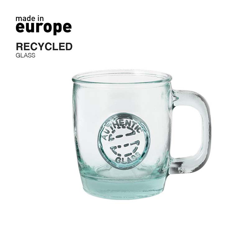 Mug recycled glass